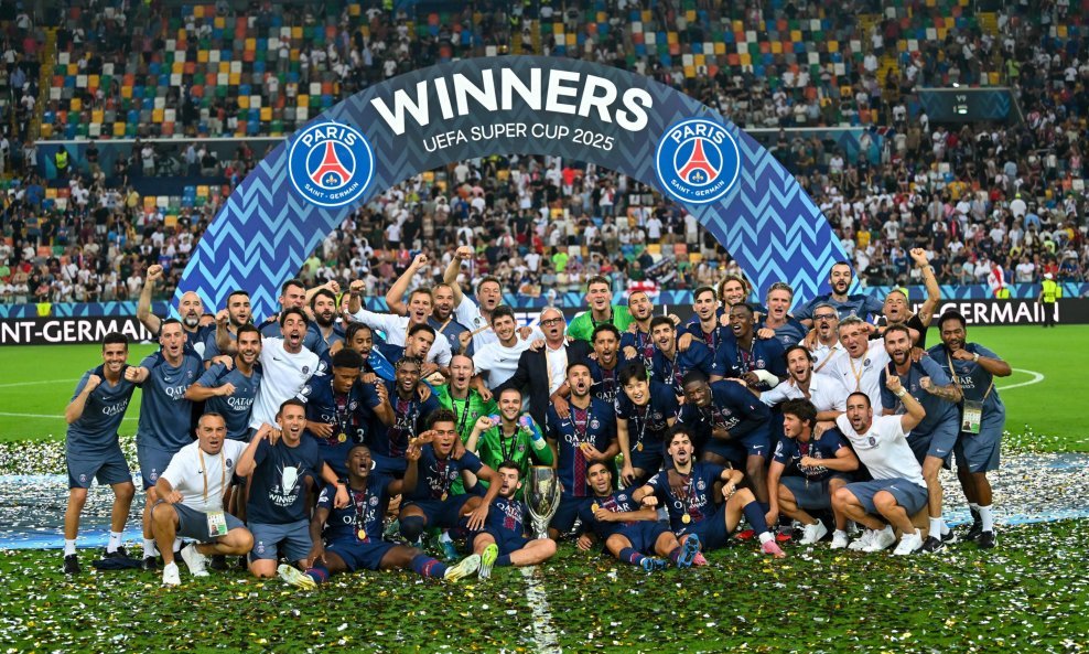 Slavlje igrača PSG-a