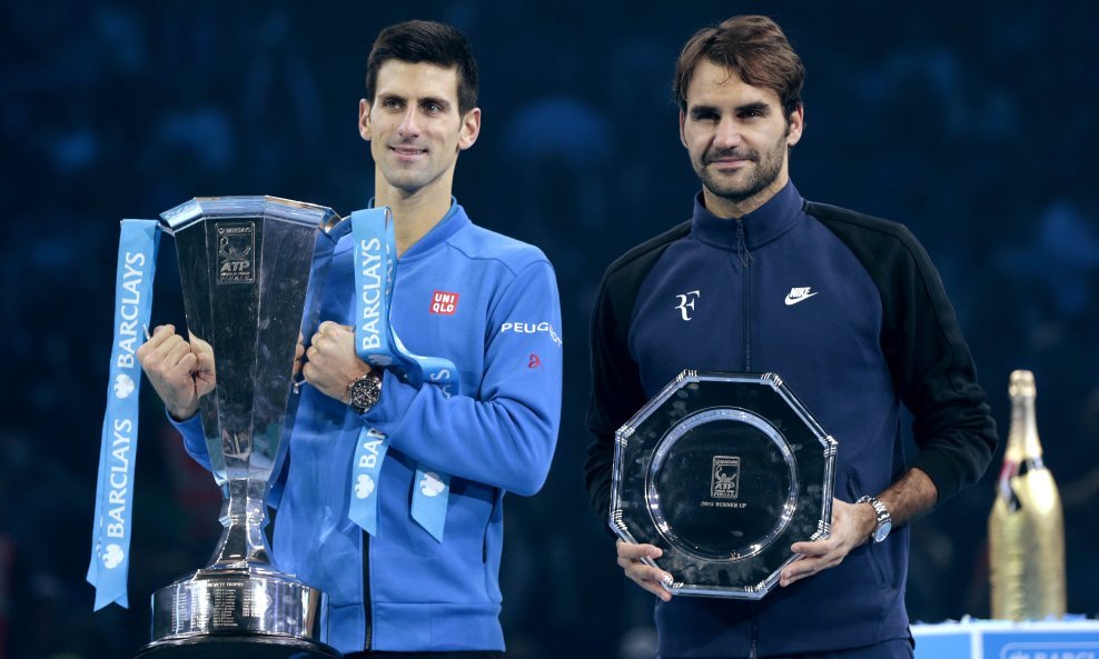 Novak Đoković i Roger Federer