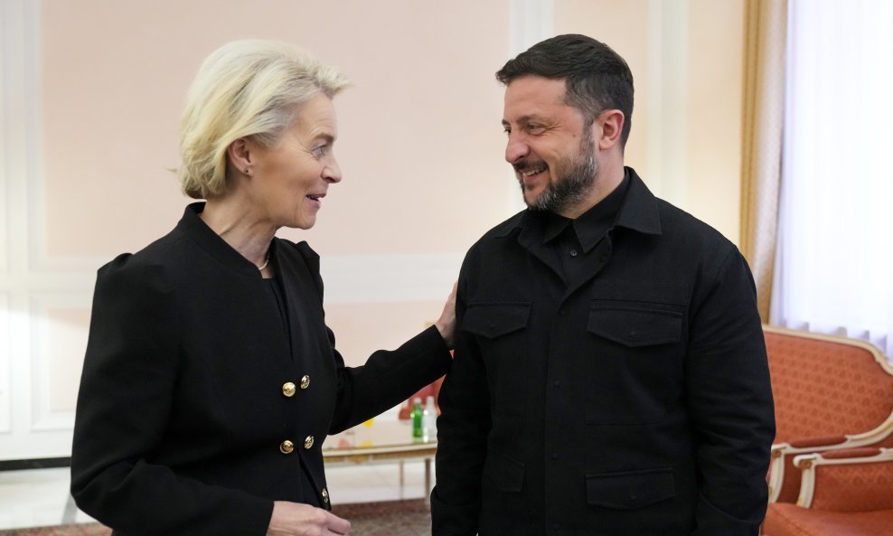 Ursula von der Leyen i Volodimir Zelenski