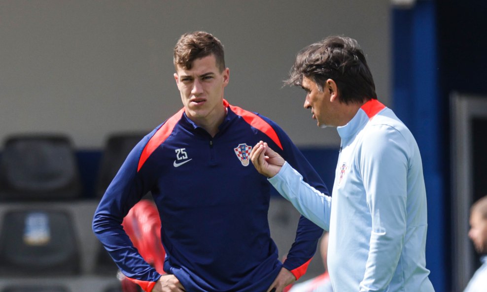 Luka Sučić i Zlatko Dalić