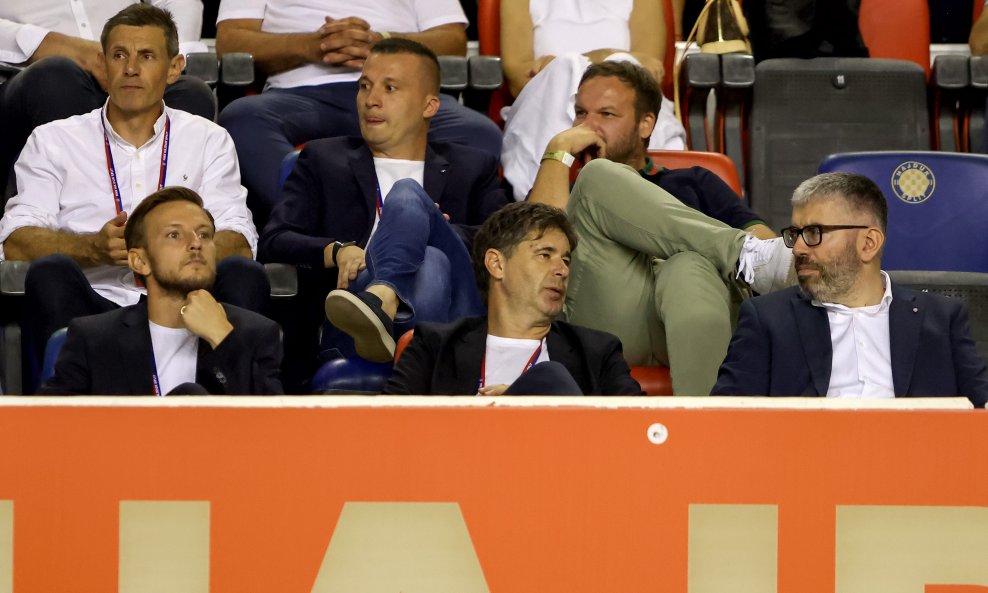 Slijeva: Ivan Rakitić, Goran Vučević i Ivan Bilić