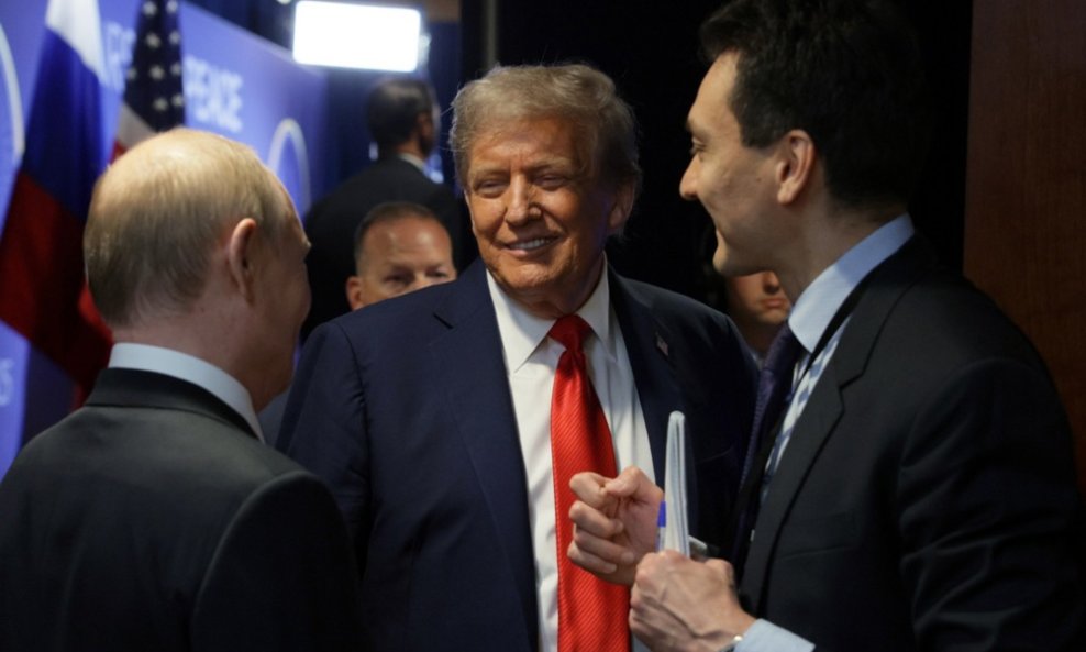 Vladimir Putin i Donald Trump na Aljasci