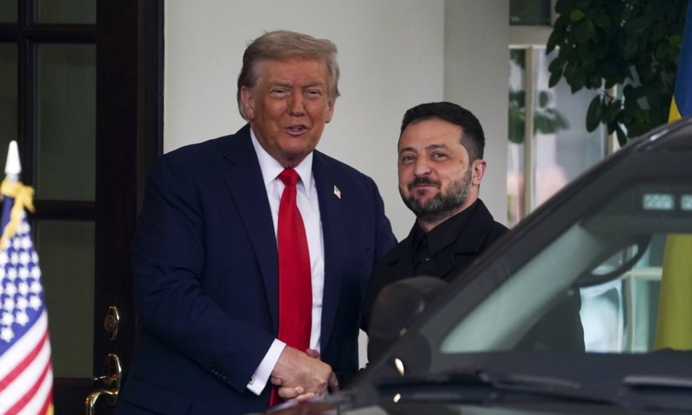 Donald Trump i Volodimir Zelenski