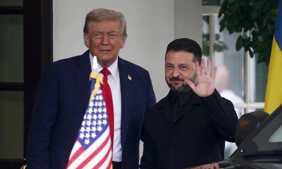 Donald Trump i Volodimir Zelenski