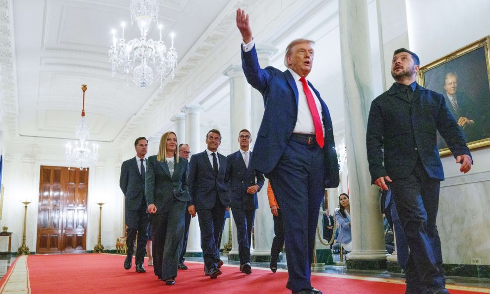 Donald Trump i Volodimir Zelenski