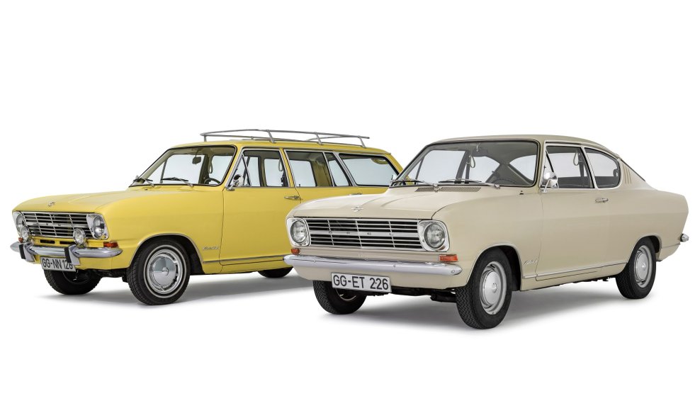 Opel Kadett B Caravan i Opel Kadett B 'Gill Coupé'