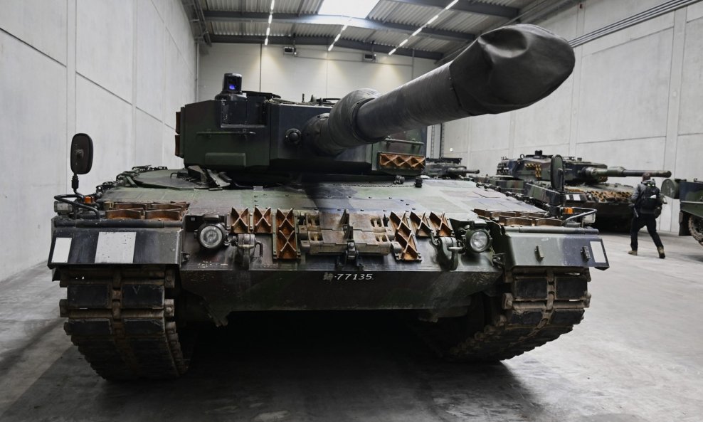 Tenk Leopard 2 u tvornici Rheinmetall