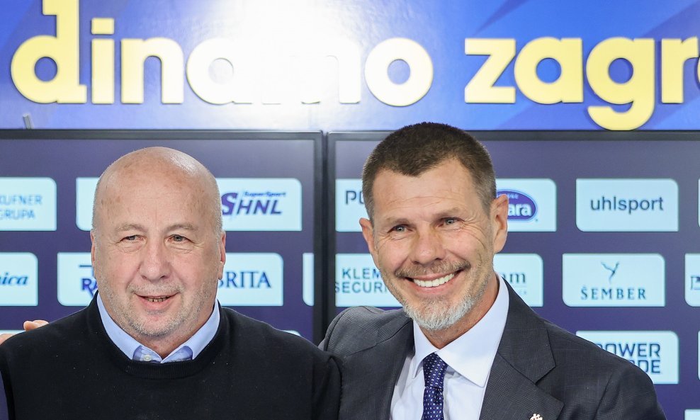 Velimir Zajec i Zvonimir Boban NK Dinamo