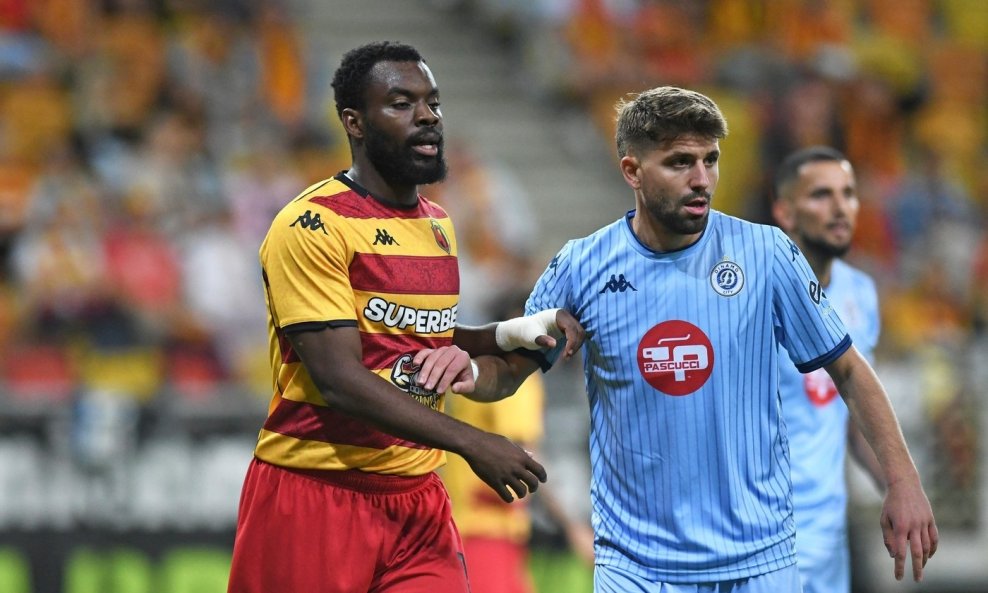 Detalj s utakmice Jagiellonia Białystok - Dinamo City