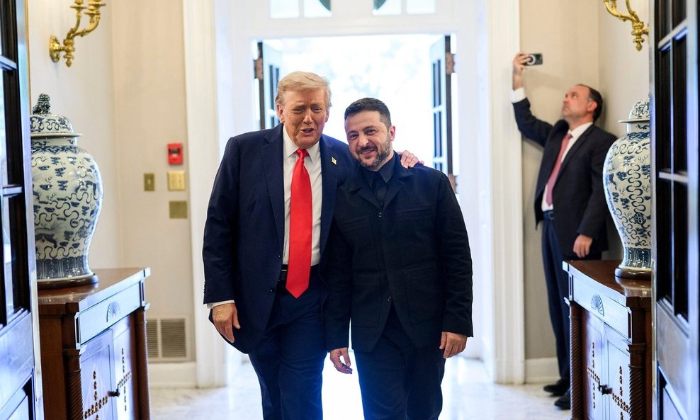 Donald Trump i Volodimir Zelenski