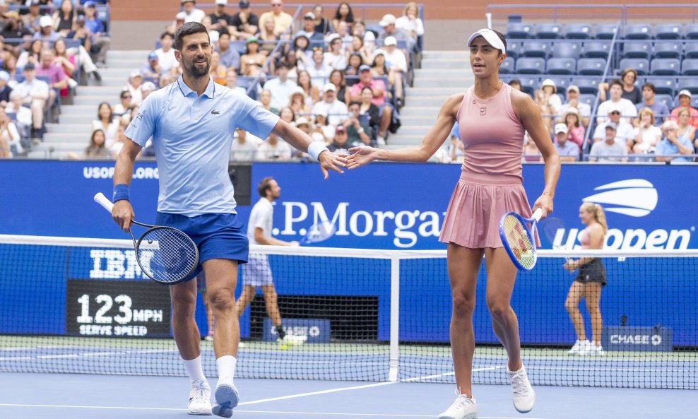 Novak Đoković i Olga Danilović