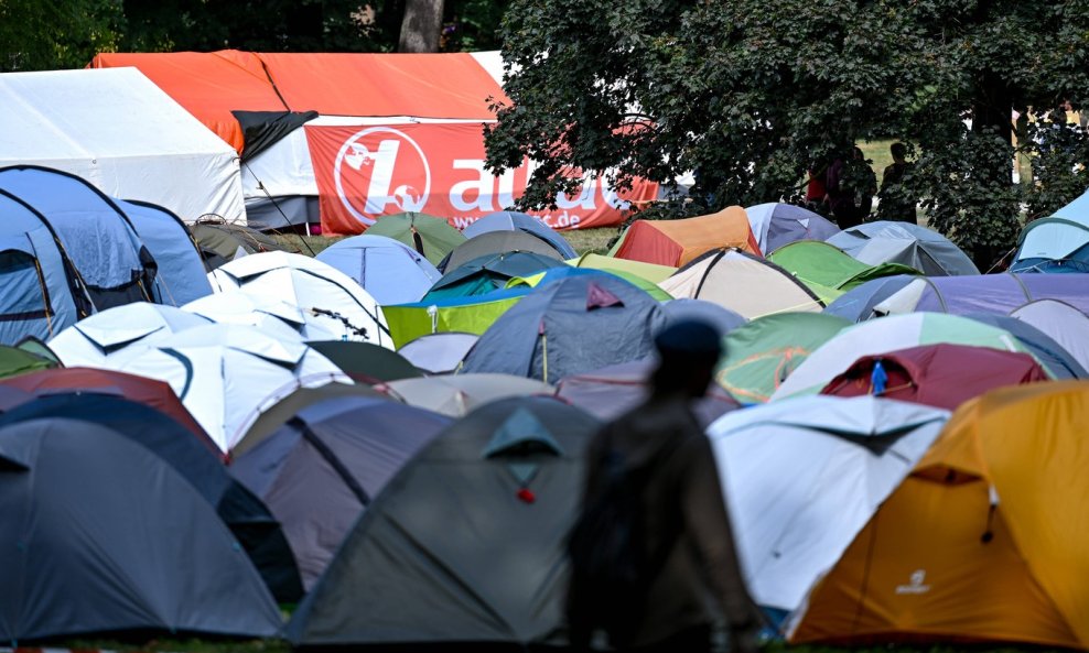 Prosvjedni kamp u Njemačkoj