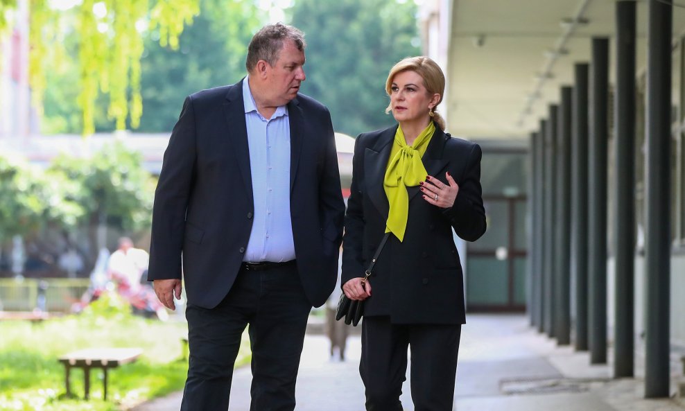 Kolinda Grabar-Kitarović i njezin suprug Jakov Kitarović