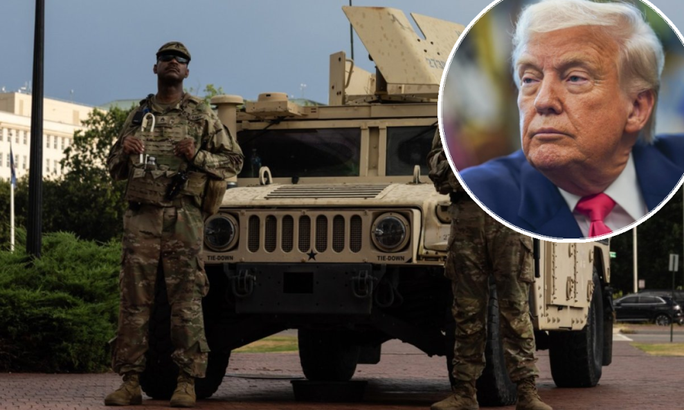 Nacionalna garda, Donald Trump