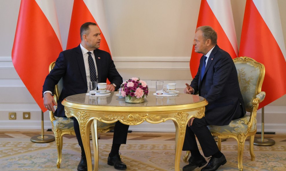 Karol Nawrocki i Donald Tusk