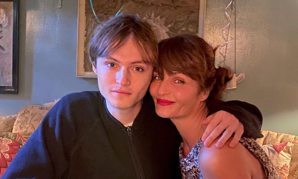 Helena Christensen i sin Mingus