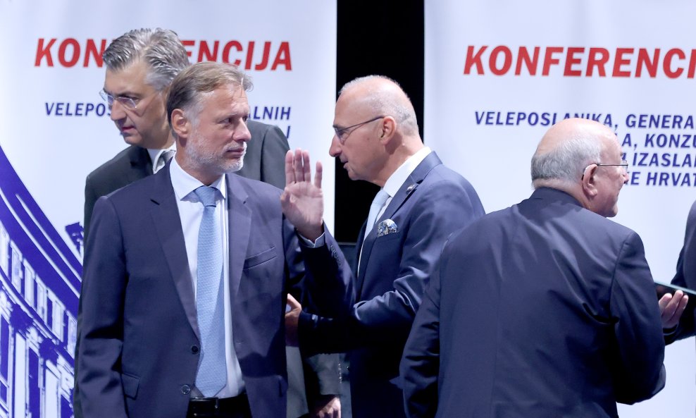 Gordan Jandroković, predsjednik Hrvatskog sabora na godišnjoj konferenciji hrvatskih veleposlanika, generalnih konzula i vojnih izaslanika RH