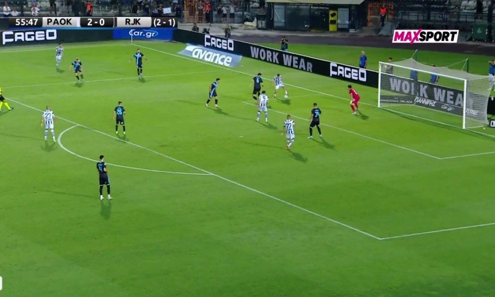 PAOK - Rijeka 3:0