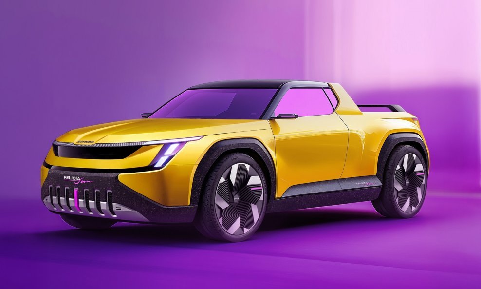 Dizajnerska pick-up vizija Škoda Felicia Fun