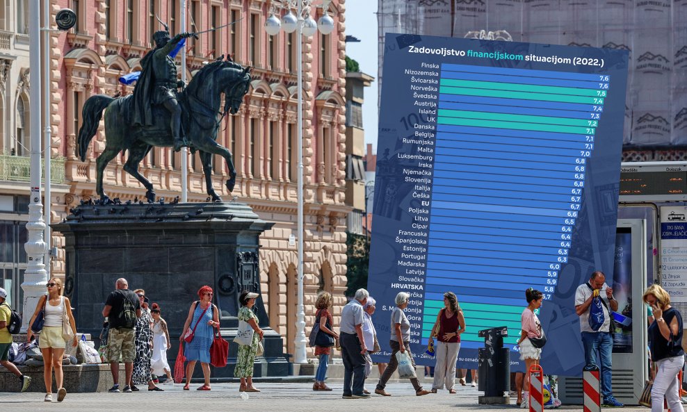 Hrvati su jako nezadovoljni svojom financijskom situacijom