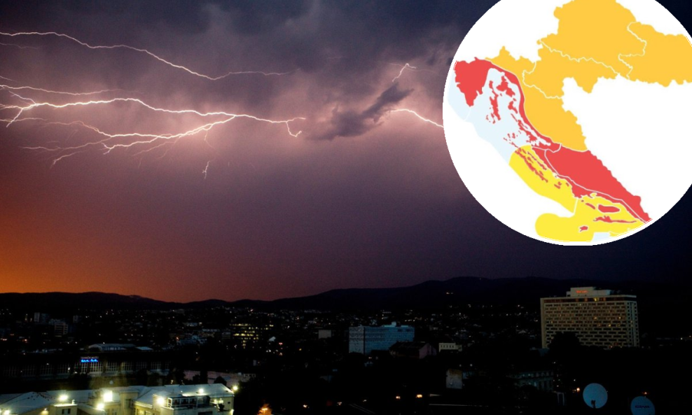 Upozorenje za četiri regije