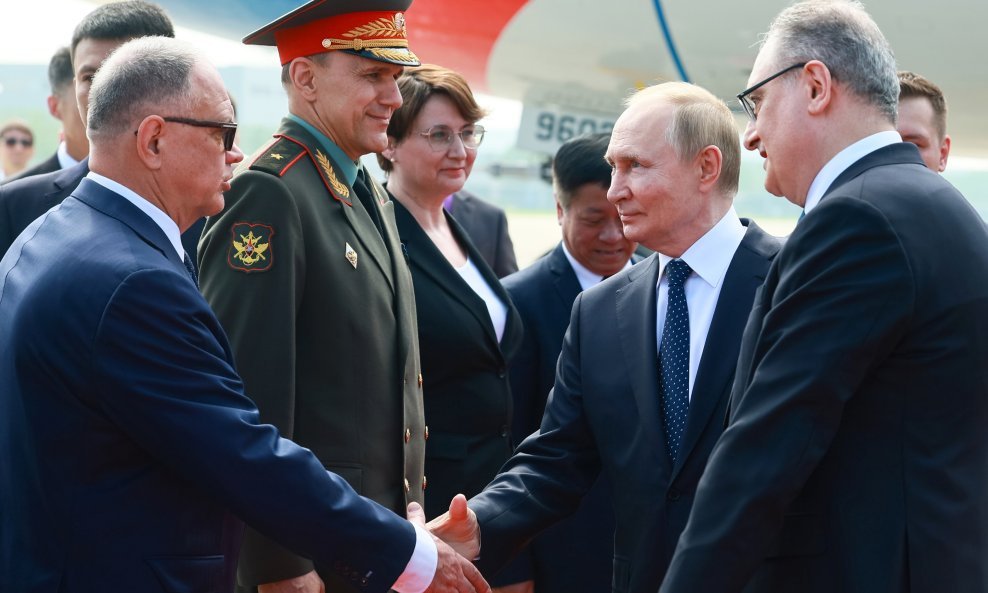 Vladimira Putina dočekali visoki gradski dužnosnici