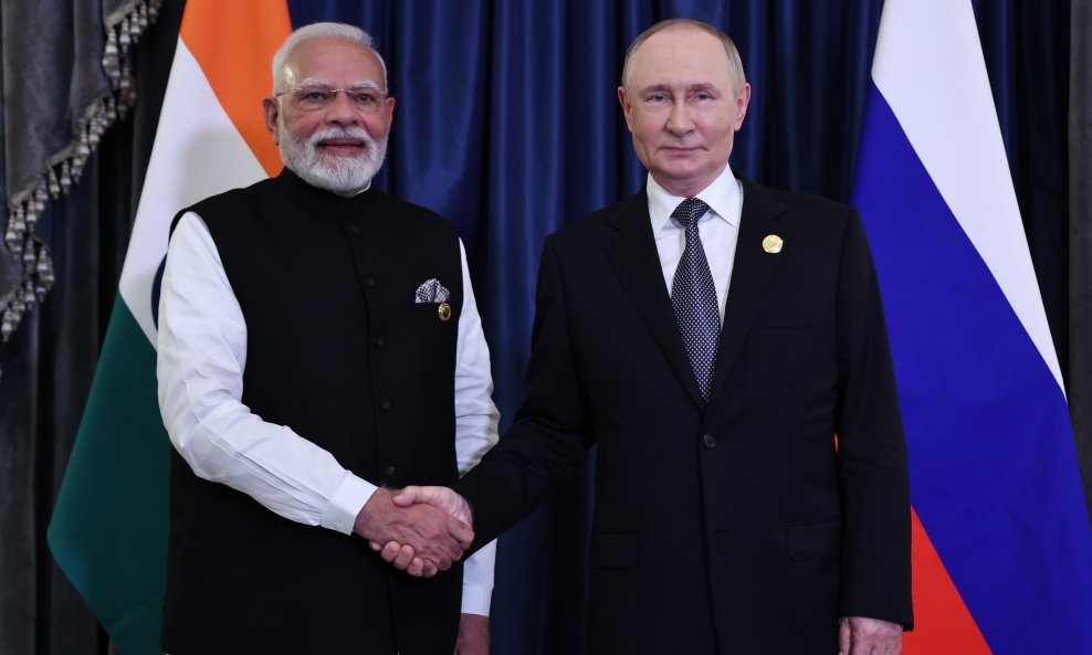 Vladimir Putin i Narendra Modi