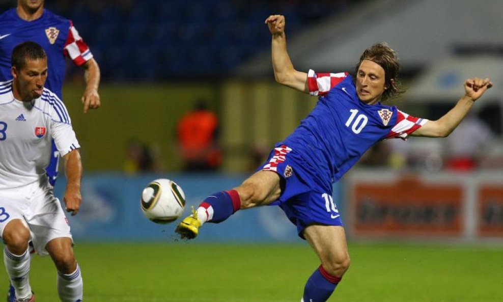 Slovačka - Hrvatska, Luka Modrić