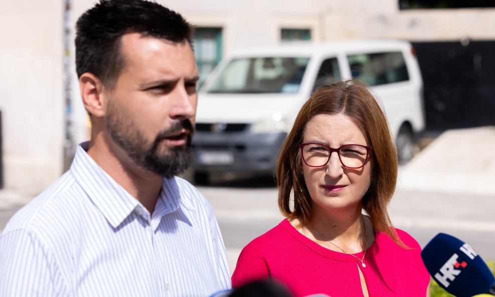 Bojan Ivošević i Marijana Puljak održali su presicu povodom događanja u Škveru