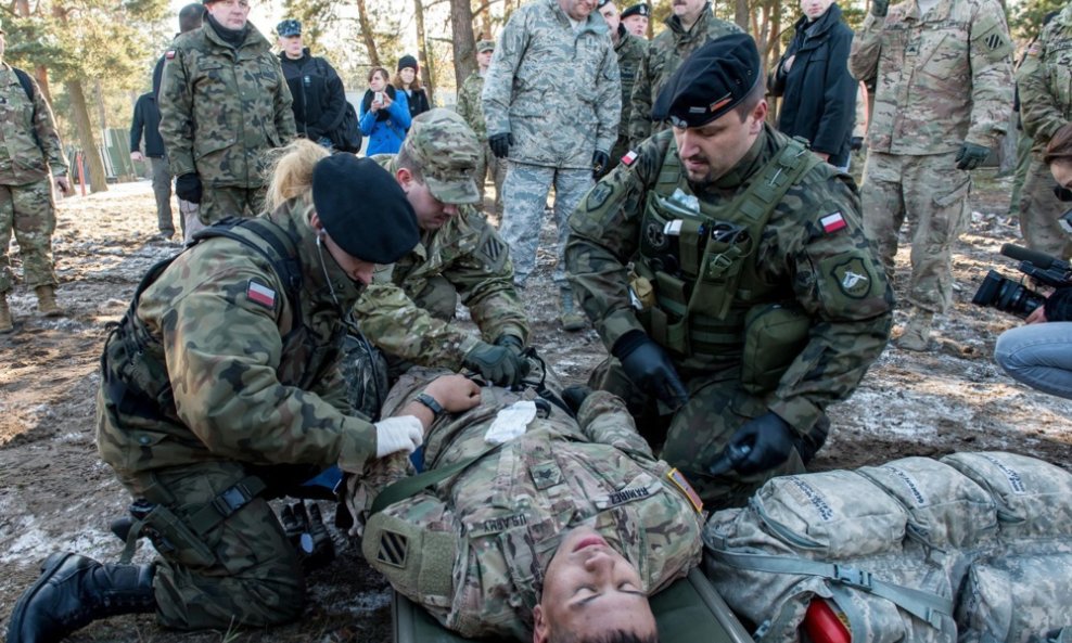 Vježba medicnskog osoblja NATO-a