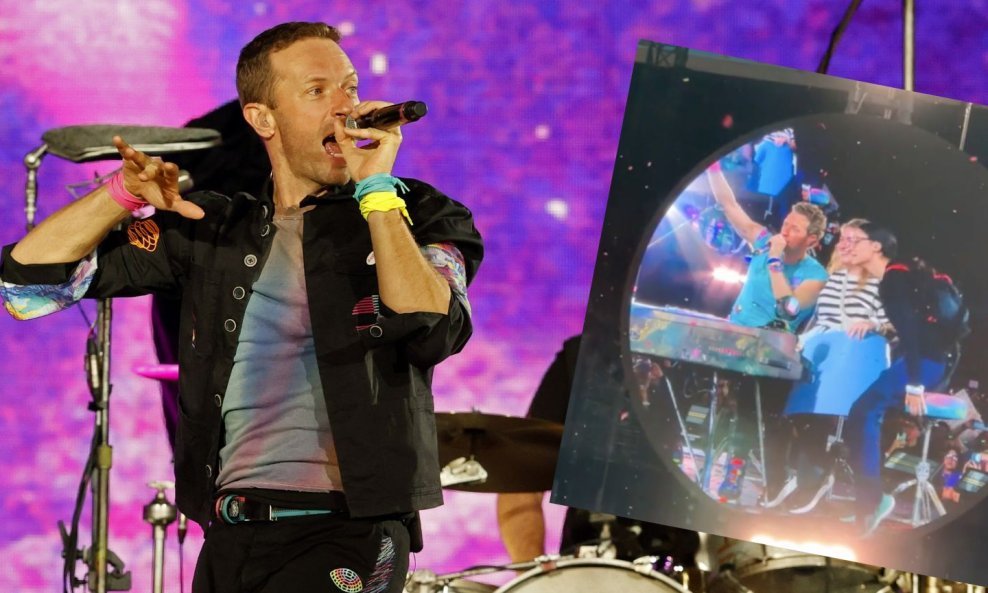 Chris Martin s izraelskim obožavateljicama