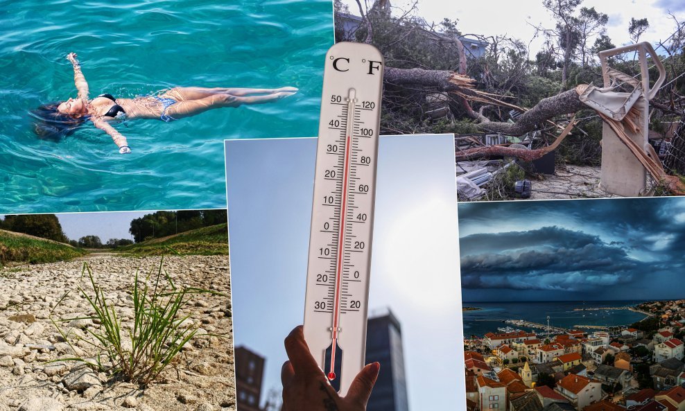 DHMZ je analizirao ljetne temperature i kroz percentile, a oni pokazuju koliko je neko ljeto uobičajeno ili neuobičajeno u odnosu na višegodišnji niz mjerenja.