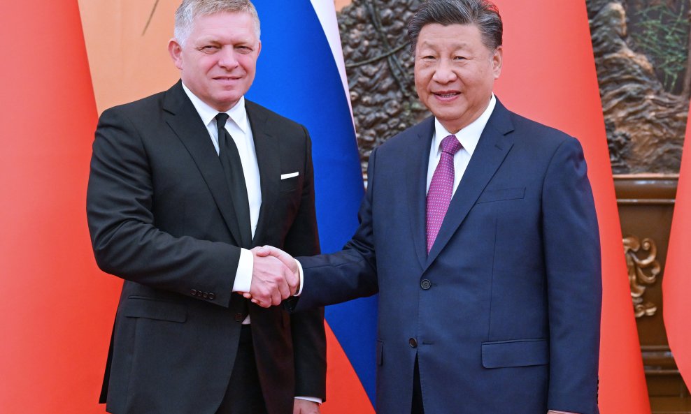 Slovački premijer Robert Fico i kineski predsjednik Xi Jinping