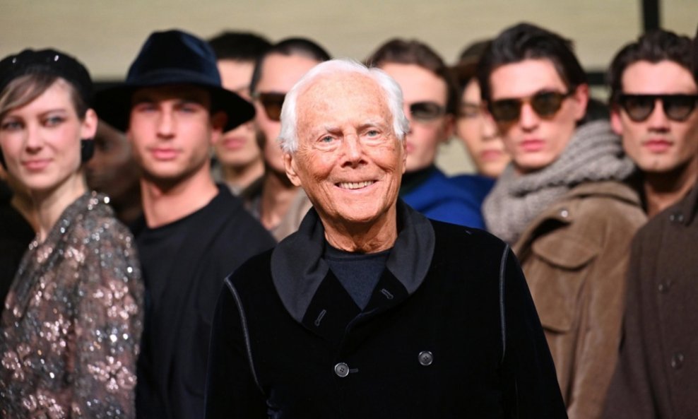 Giorgio Armani, 20.1.2025.