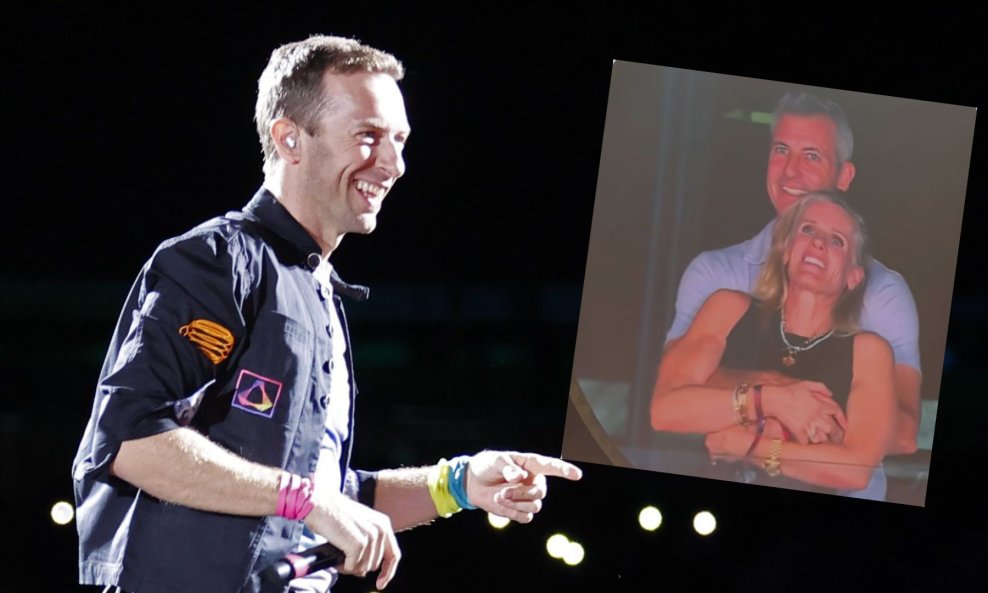 Preljubnici Andy Byron i Kristin Cabot uhvaćeni na koncertu grupe Coldplay