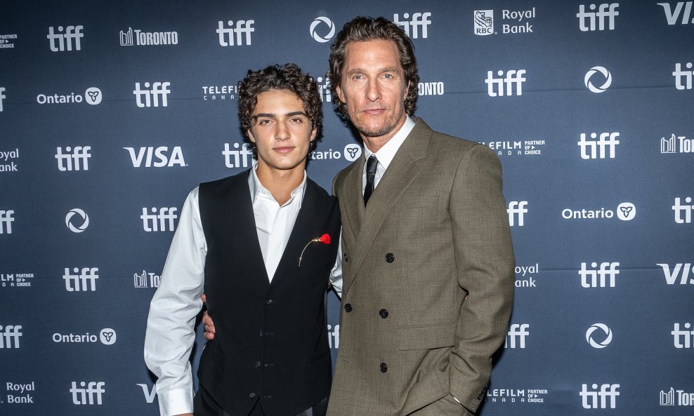 Matthew McConaughey sa sinom Levijem