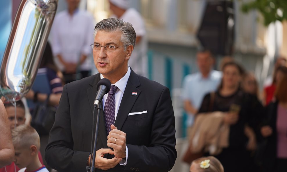 Andrej Plenković u Blatu na otoku Korčuli