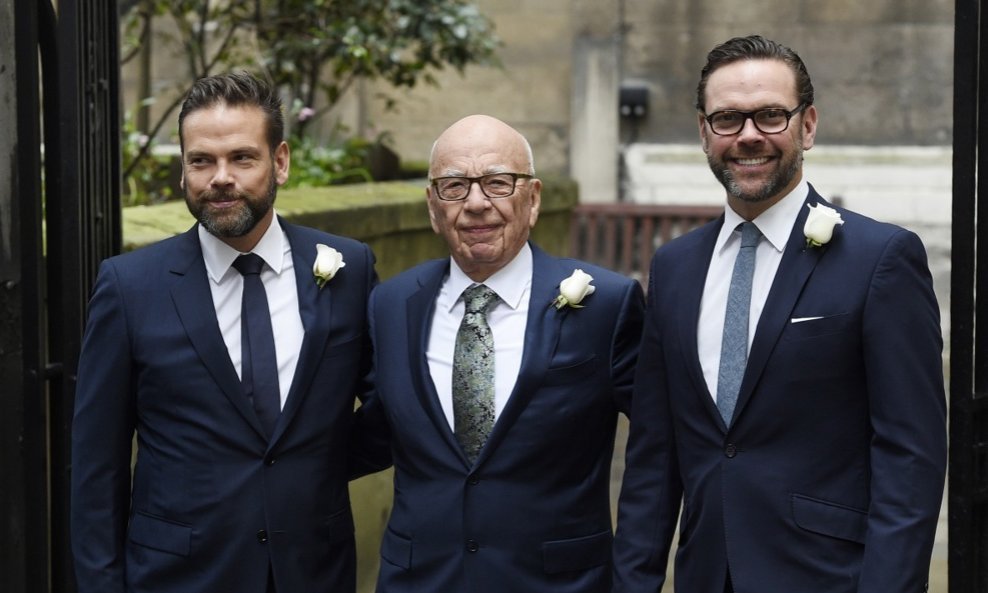 Rupert, Lachlan i James Murdoch