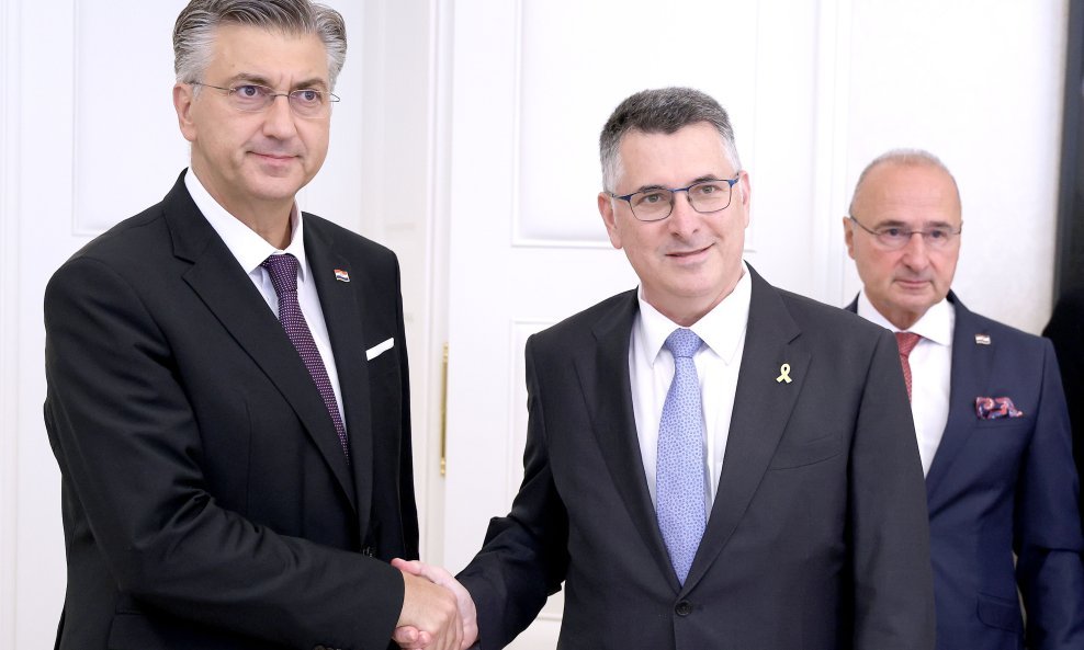 Andrej Plenković, Gideon Sa'ar