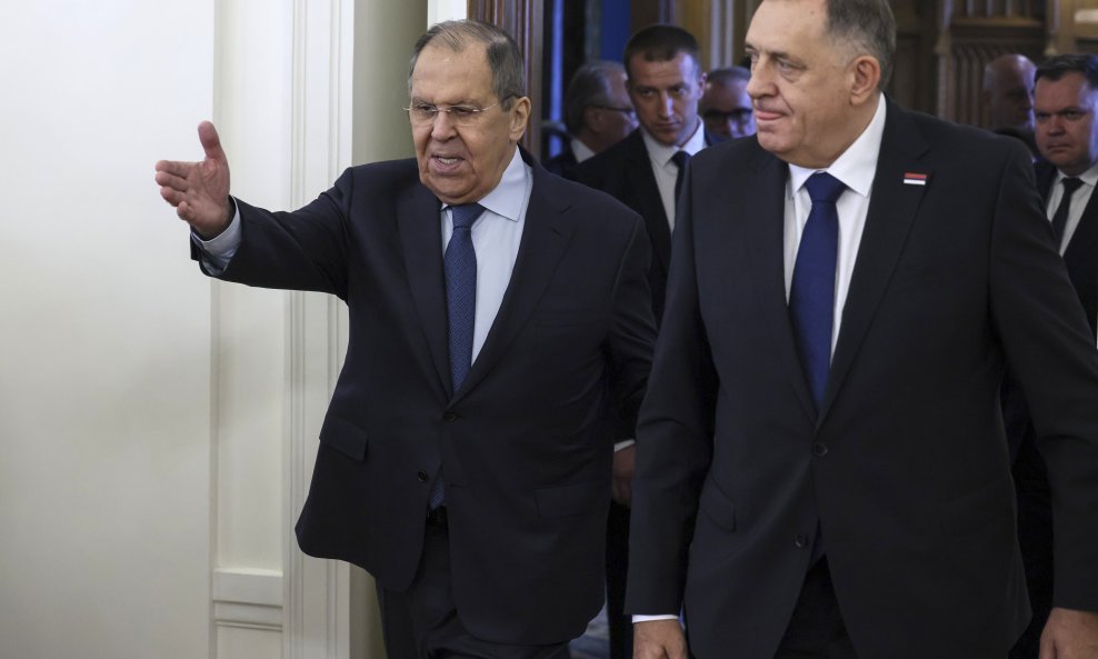 Sergej Lavrov i Milorad Dodik u Moskvi