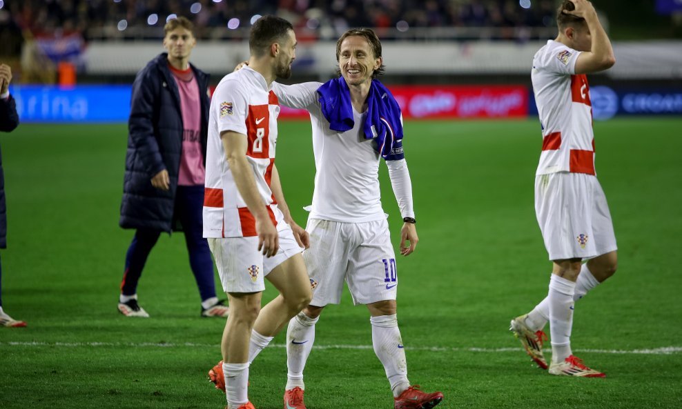 Mateo Kovačić i Luka Modrić