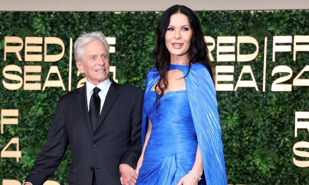 Catherine Zeta-Jones i Michael Douglas