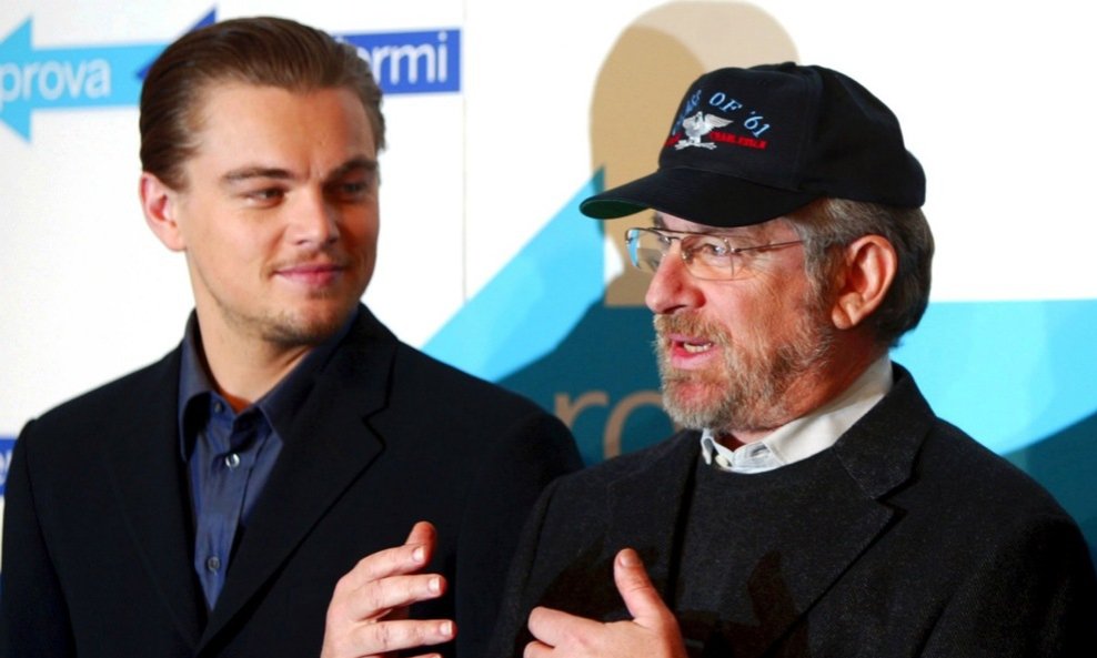Steven Spielberg i Leonardo DiCaprio