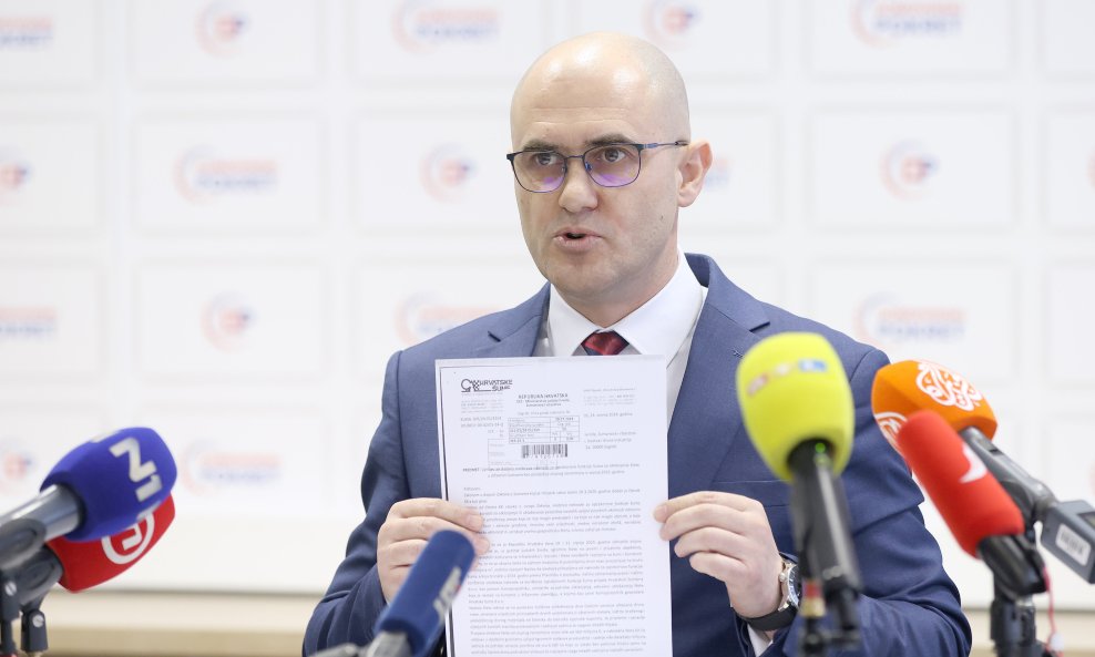 Josip Dabro u veljači je održao presicu o stanju u Hrvatskim šumama