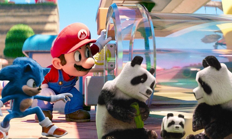 Sonic the Hedgehog, The Super Mario Bros. Movie, A Minecraft Movie