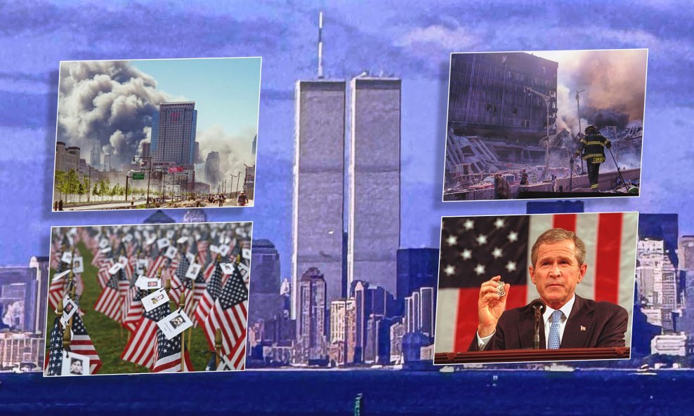 Teroristički napadi na SAD - 9/11 (ilustracija)