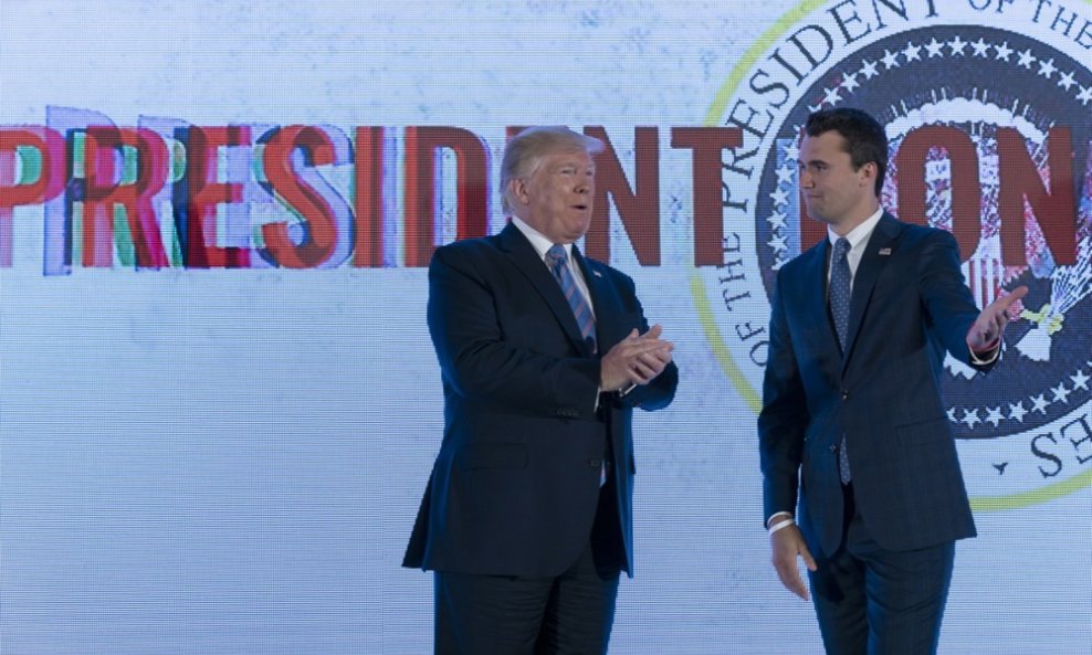 Charlie Kirk i Donald Trump