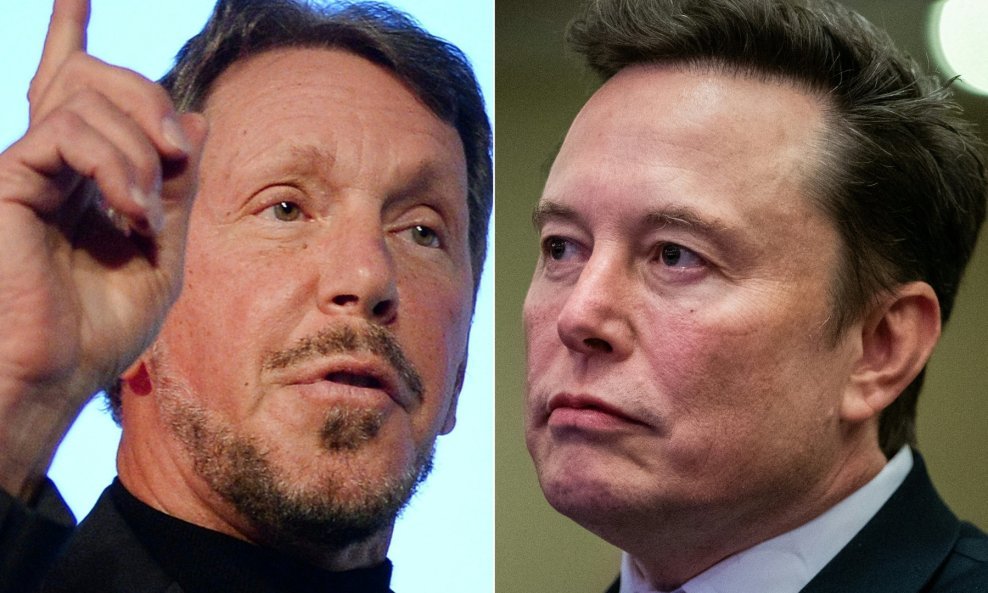 Larry Ellison i Elon Musk