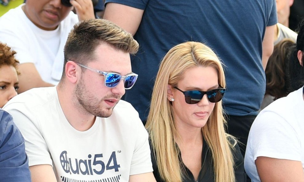 Luka Dončić i Anamaria Goltes