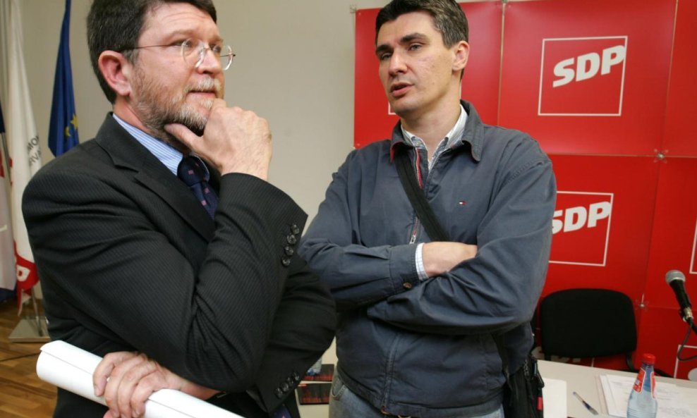 Tonino Picula i Zoran Milanović